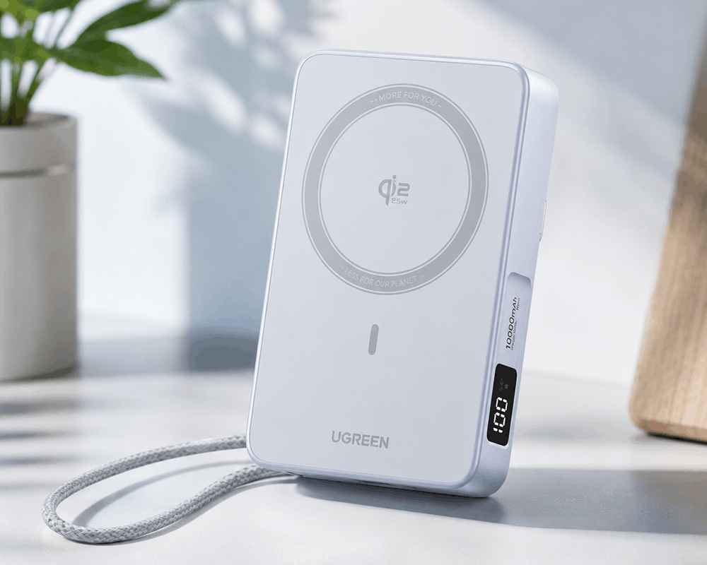 پاور بانک دو پورت 30W با ظرفیت 10000mAh یوگرین مدل PB501